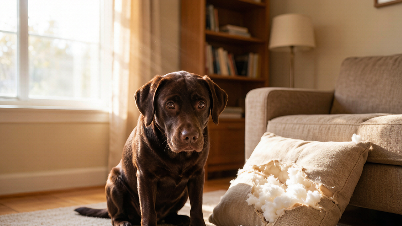 My Dog Destroyed a $1,200 Couch — What Finally Stopped the Destruction