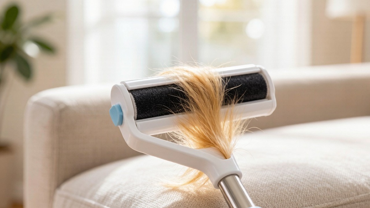 How to Remove Pet Hair from Furniture Fast (5 Tricks Proven to Work)